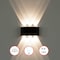 Quickway Imports Decorative Aluminum Wall Lamp for Indoors and Outdoors - 6W Cool White 4000K QI004493.BK.6W - alternate 1